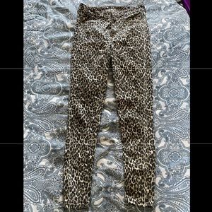 American Eagle Cheetah Jeggings